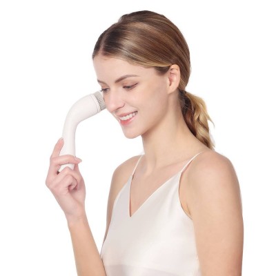 2 brush heads Facial cleansing high frequency IPX7 waterproof face spin brush